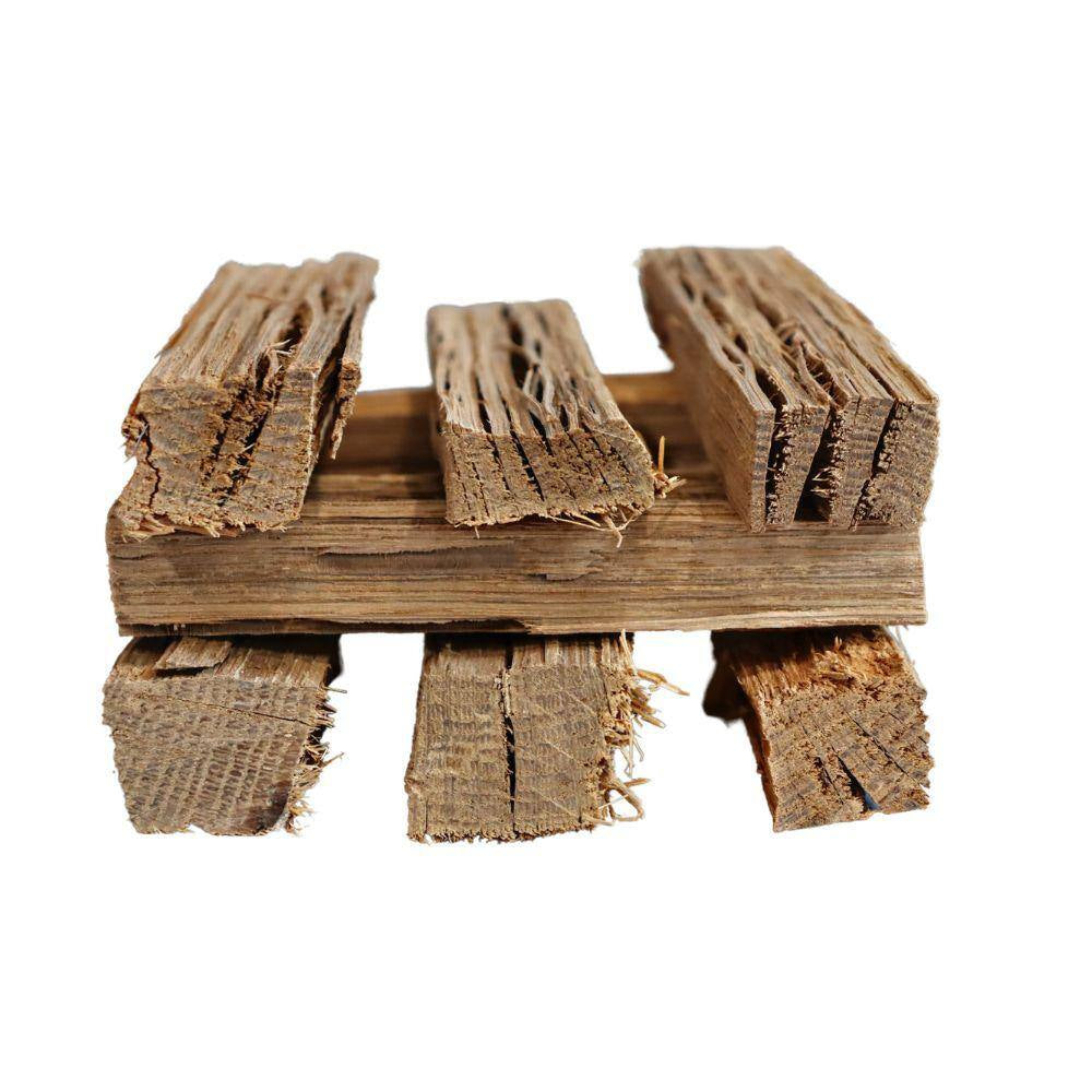 8-10 Lbs. 5-6 In. Red Oak Tiny Pizza Oven Wood, USDA Certified Kiln Dried, for Portable Pizza Ovens or MESA Solo Stove