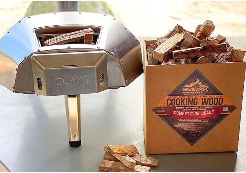 Cooking Wood Mini Splits - USDA Certified Kiln Dried (Maple, 5-6In Tiny Pizza Oven Wood) for Portable Pizza Ovens (729 Cubic Inches)