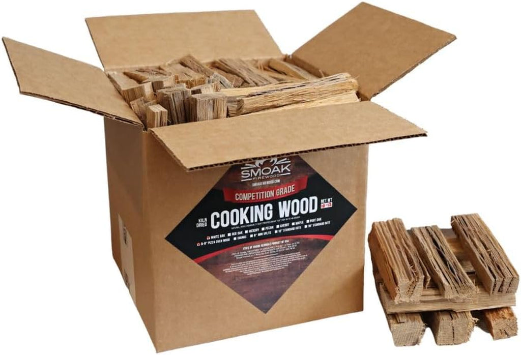 Cooking Wood Mini Splits - USDA Certified Kiln Dried (Maple, 5-6In Tiny Pizza Oven Wood) for Portable Pizza Ovens (729 Cubic Inches)