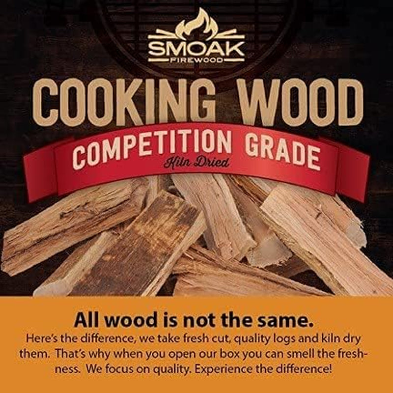 Cooking Wood Mini Splits - USDA Certified Kiln Dried (Maple, 5-6In Tiny Pizza Oven Wood) for Portable Pizza Ovens (729 Cubic Inches)