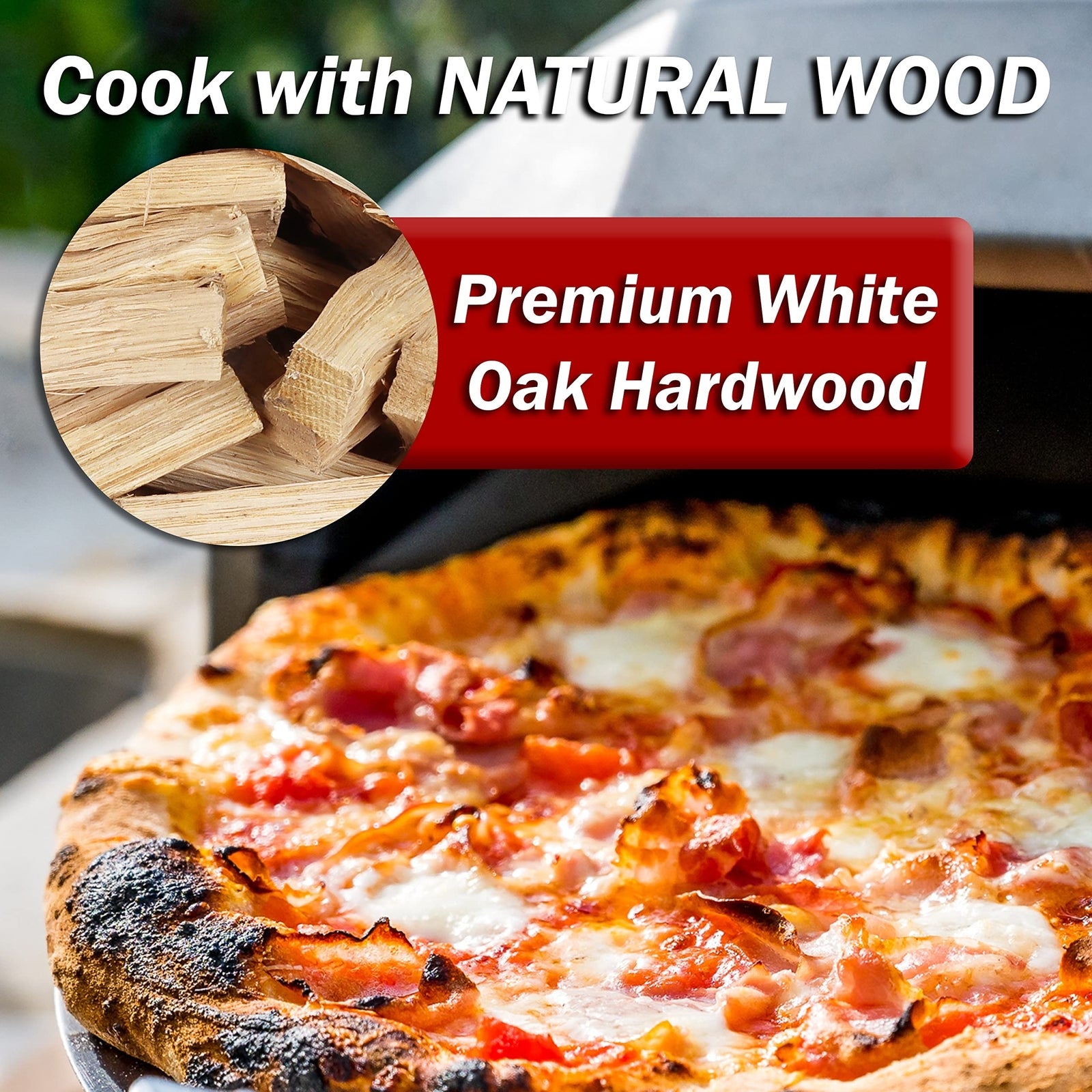 Carolina Cookwood Mini Pizza Oven Wood 6 Inch Firewood Pizza Logs Naturally C...