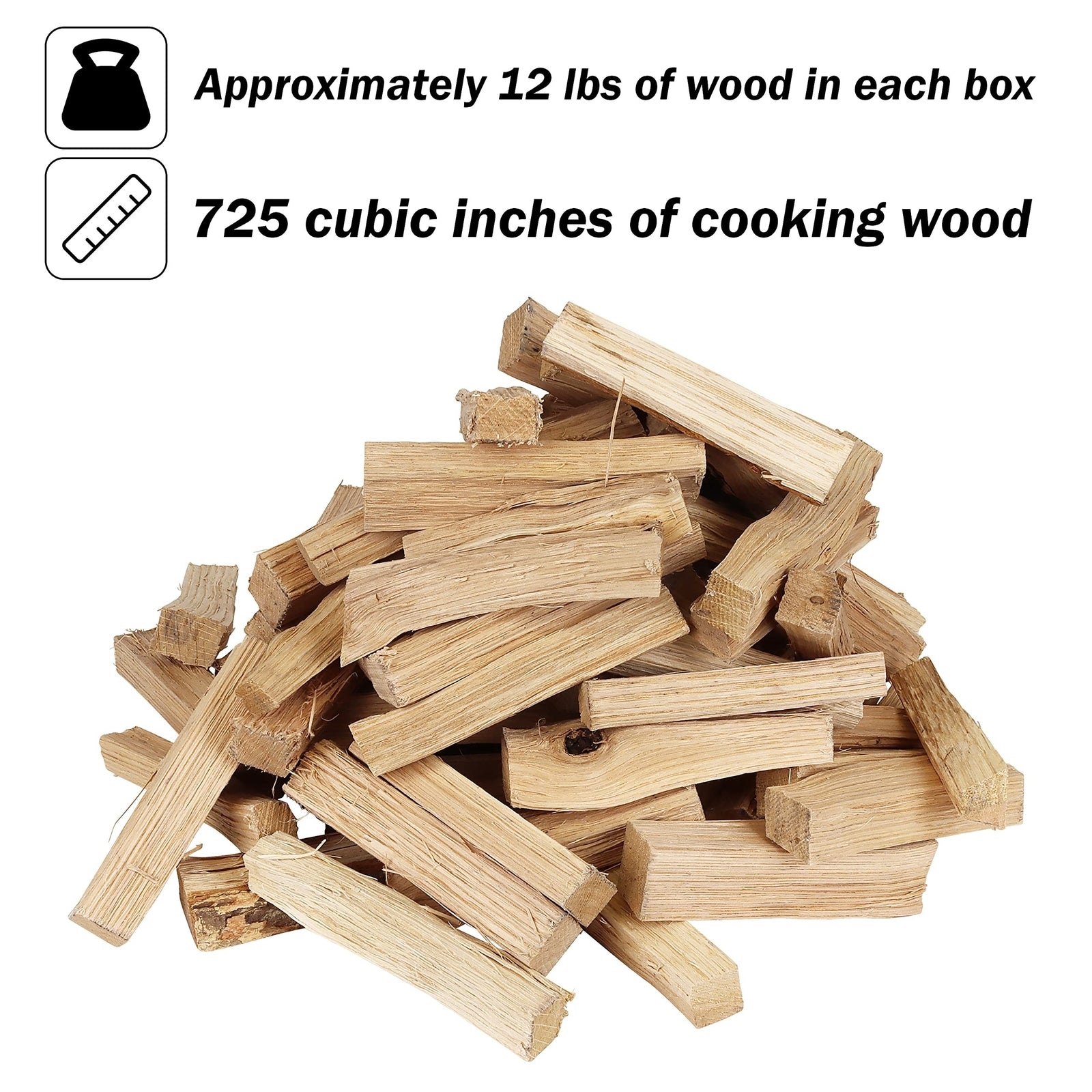Carolina Cookwood Mini Pizza Oven Wood 6 Inch Firewood Pizza Logs Naturally C...