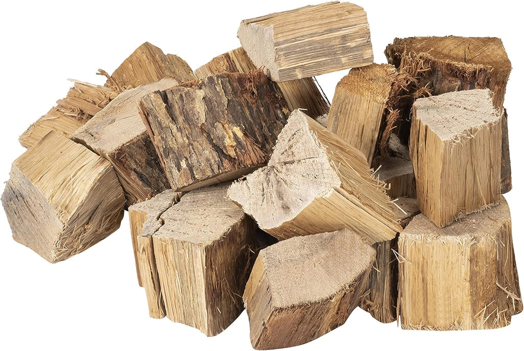 ’S Cooking Wood Chunks (Competition Grade) USDA Certified for Smoking, Grilling or Barbequing (Pecan, 8-10Lbs 729 Cubic In.)