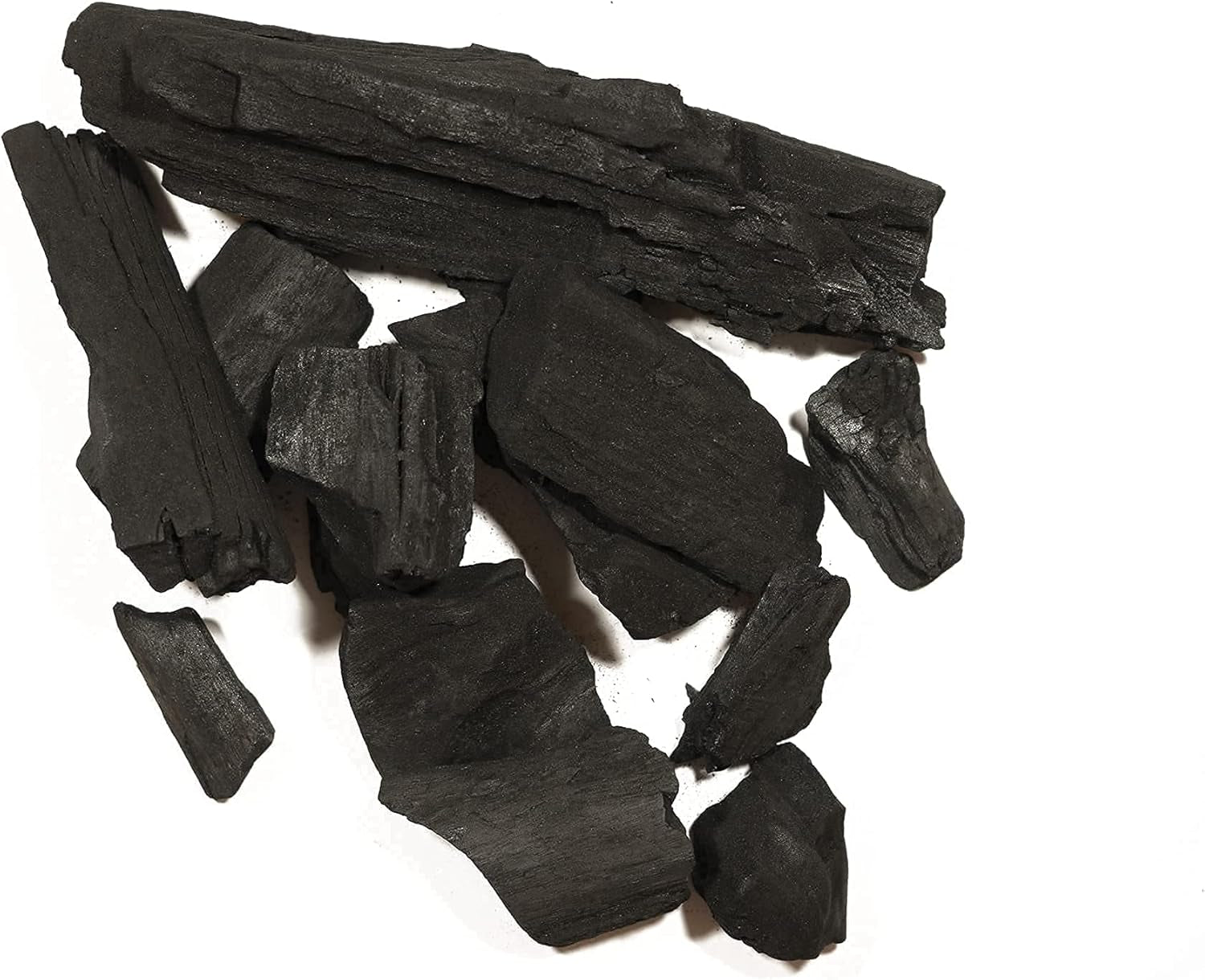 8 LB. All Natural Hardwood Lump Charcoal by  - Premium Natural Charcoal for Grilling, BBQ, Smoking, Kamado & Kettle Grills - Burns Hotter & Longer - Smoky Flavor, Low Ash & Easy to Light