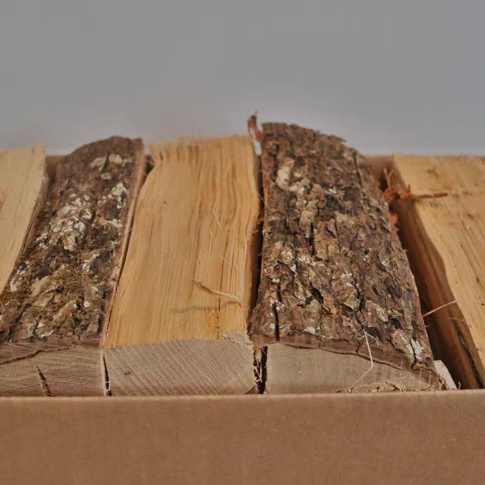 White Oak 12In Logs(45Lbs)Usda Certified Cooking Wood & Firewood Logs(Grills,Smokers,Pizza Ovens,Firepits or Fireplaces)